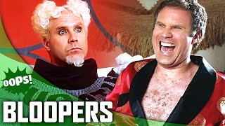 WILL FERRELL  Hilarious and Epic Bloopers Gags and Outtakes Compilation [upl. by Ginelle]