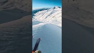 POV Skiing in Alaska with Caite Zeliff [upl. by Dorine]