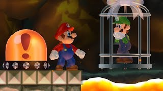 New Super Mario Bros Wii  Mario wants to rescue Luigi [upl. by Negriv849]