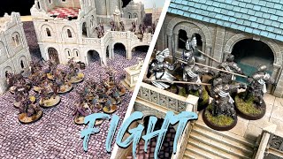 Easterlings vs Gondor  MESBG Battle Report [upl. by Yrrah413]