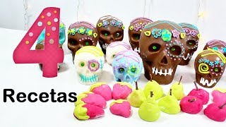 Recetas de DULCES MEXICANOS Tradicionales caseros PARA DÍA DE MUERTOS CALAVERAS DULCES DE LECHE [upl. by Eiramesor]