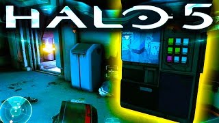 HALO 5 EASTER EGG  Weapon Vending Machine SPOILERS [upl. by Tuneberg]