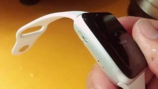 See Apple Watch Series 2 Pushes Water Out of the Speaker Vent in Slow Motion It works [upl. by Ranite131]