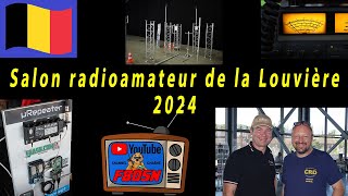 Salon RADIOAMATEUR de la Louvière 2024 pourtoi OM [upl. by Anitirhc]