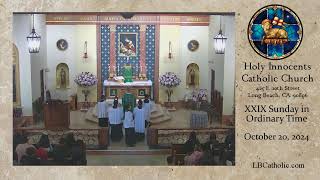 Holy Innocents Catholic Church Long Beach Live Stream [upl. by Rehprotsirhc88]