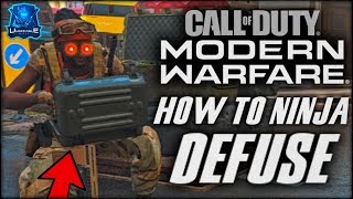 How to Ninja Defuse on Modern Warfare Best Class Setup Tips amp Tricks [upl. by Lacee]