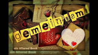 🌞🐺🚶‍♀️💖  gemeinsameinalteredbookgestalten Teil 9 [upl. by Chaffin]