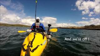 Darrens Kayaks Trolling motor kayak session 2 [upl. by Einatirb472]