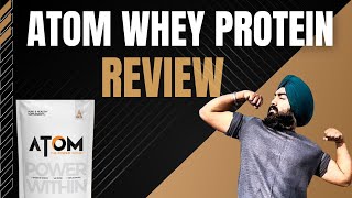 ATOM Whey Protein Review  ASITIS ATOM Protein Review  bawavlogs [upl. by Ailet375]