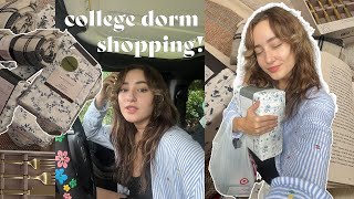 come college dorm shopping with me  haul 2022 [upl. by Vani]