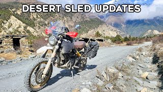 Some updates on my Ducati Desert Sled Scrambler regarding SEAT [upl. by Esmond311]