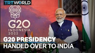 India takes over G20 presidency [upl. by Lauhsoj451]