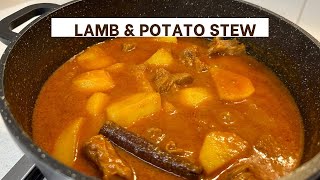 Mullah Bathathis  Sudanese Meat amp Potato Stew 🇸🇸🇸🇩  Lamb Recipe [upl. by Robb]