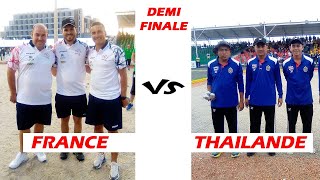 Petanque 2023 Mondial FRANCE vs THAILANDE [upl. by Ingaborg]