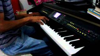 Bach  Bouree in E Minor  Clavinova cvp501 [upl. by Glanti]