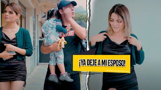 Esta mujer interesada dejó a su esposo y a su pequeña hija por el dinero de este hombre adulto [upl. by Ahsiuqel]