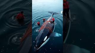 The story of sailors rescuing a killer whale in di [upl. by Chandra222]