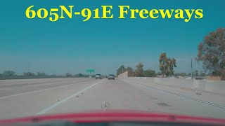 605 North91 East Freeways 10624 [upl. by Eidnarb]