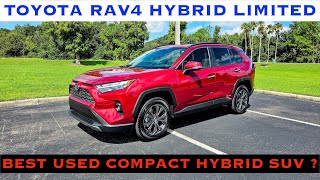 2023 Toyota RAV4 Hybrid Limited AWD w22k Miles  POV Review amp Test Drive Best Used Compact Hybrid [upl. by Alvan]