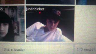 Justin Bieber On Tinychat Part 4 [upl. by Jasun]