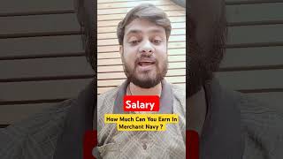 How Much Can You Earn In Merchant Navy  job merchantmarine salary merchantnavy imu imucet 1k [upl. by Mars]