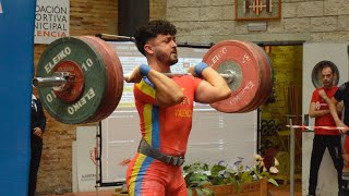 ❌150kg nulos en dos tiempos ❌ weightlifting halterofilia [upl. by Warga]