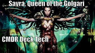 Shauns Savra Queen of the Golgari CMDR Deck EDH  Commander  Magic the Gathering [upl. by Yolanthe]