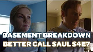 Basement Breakdown Better Call Saul S4E7 quotSomething Stupidquot [upl. by Akayas]