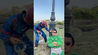 Run A Way superman deadpool Marvel Real Life [upl. by Silvano982]