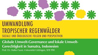 Globale UmweltGovernance und lokale UmweltGerechtigkeit in Sumatra Indonesien [upl. by Aicatsana]