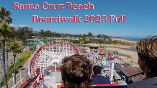 Santa Cruz Beach Boardwalk 2023 Full [upl. by Tekcirc]