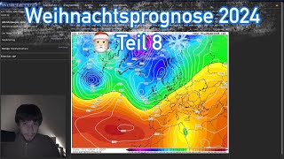 Weihnachtsprognose 2024 Teil 8  Analyse der Wetterkarten wetter [upl. by Paolina367]