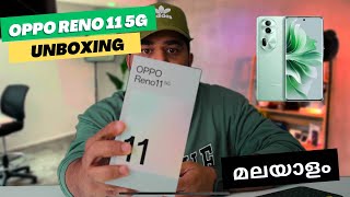 OPPO Reno 11 5G Unboxing amp Review in Malayalam [upl. by Aloisius]