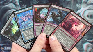 MTG Secret Lair Unboxing  SHOWCASE DUSKMOURN [upl. by Ecniuq]