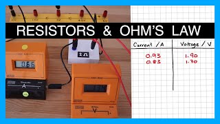 Resistors Obey Ohms Law Experiment  GCSE Physics Required Practical [upl. by Placida]