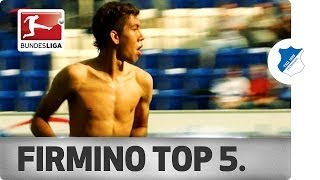 Roberto Firmino  Top 5 Goals [upl. by Anawit]