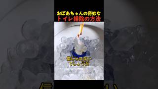 おばあちゃんの奇妙なトイレ掃除の方法 [upl. by Aicella]