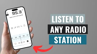 Listen to ANY Radio Station on iPhone FOR FREE StepbyStep Guide [upl. by Goerke]