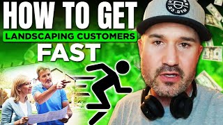 How to Get Landscaping Customers Fast  Local Market Domination Strategy [upl. by Ennaid]