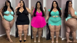 Curvy Confident and Cool 💖 Plus Size Style  Bikini looks [upl. by Pember]