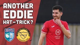 ANOTHER EDDIE HATTRICK WampH vs Merstham  Full Highlights [upl. by Barkley]