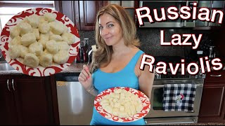 How to Make Russian Lazy Raviolis lenivie vareniki [upl. by Gill]