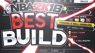 NBA 2K18  BEST SMALL FORWARD BUILD  SLASHING POINT FORWARD GOD [upl. by Arretnahs]