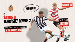 Highlights  Spennymoor Town 0 Doncaster Rovers 2  Saturday 20th July 2024 [upl. by Ilaw]