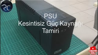 UPS Kesintisiz güç kaynağı tamirikesintisiz güç kaynağı akü değişimi [upl. by Jay]