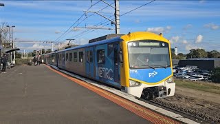 Siemens Arriving at Berwick Station [upl. by Eicram364]