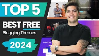 Best Free Wordpress Themes For Blogs 2024 Seriously⭐ [upl. by Nayrda]