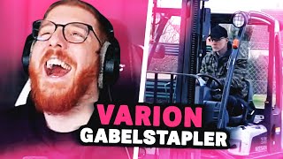 Unge REAGIERT auf VARION Gabelstapler 🚜 ungespielt Reaktion [upl. by Iover432]