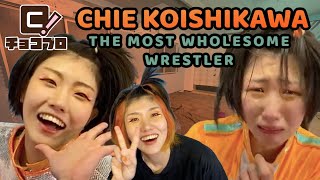 Chie Koishikawa Is The Most WHOLESOME Wrestler [upl. by Lockwood]