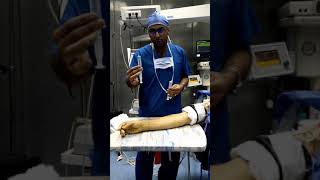 Intravenous regional anesthesia  Bier block [upl. by Zena]